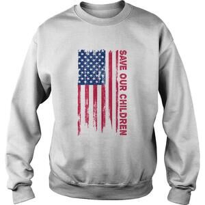 Save Our Children American Flag Shirt